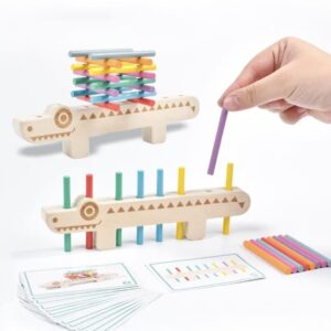 Jeux de crocodile deux jeux en un