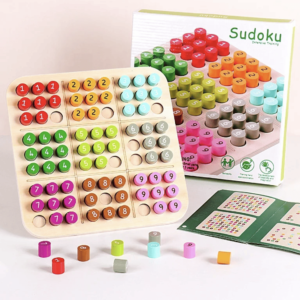 Sudoku couleur, le casse-tête intemporel.