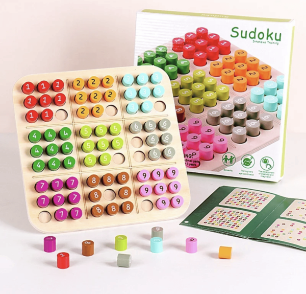 Sudoku couleur, le casse-tête intemporel.