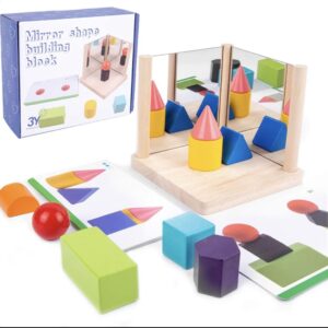 Jeu des formes géométriques un jeu avec des miroirs